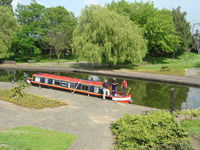 Arkaroo at Wolverhampton Top Lock - a peaceful oasis in the city